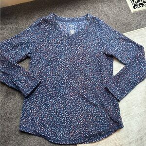 St. John's Bay Multicolor Long Sleeve Top